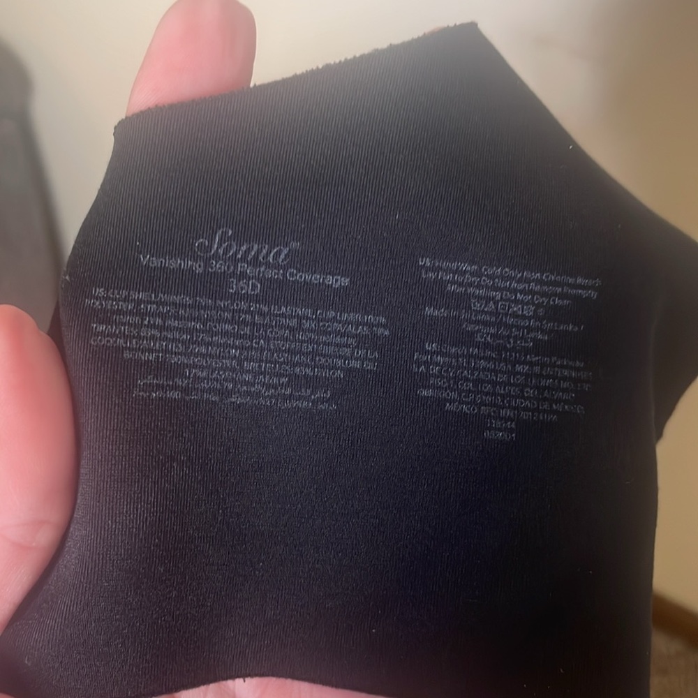 Soma 36D black bra​ - Picture 4 of 4